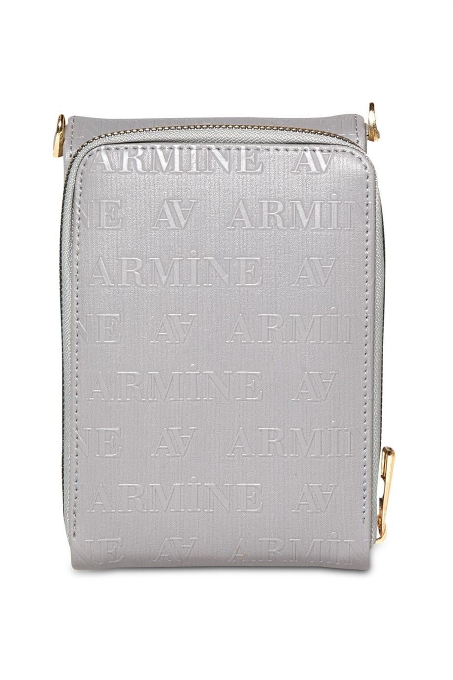 Armine Gri Lazer Çanta 320