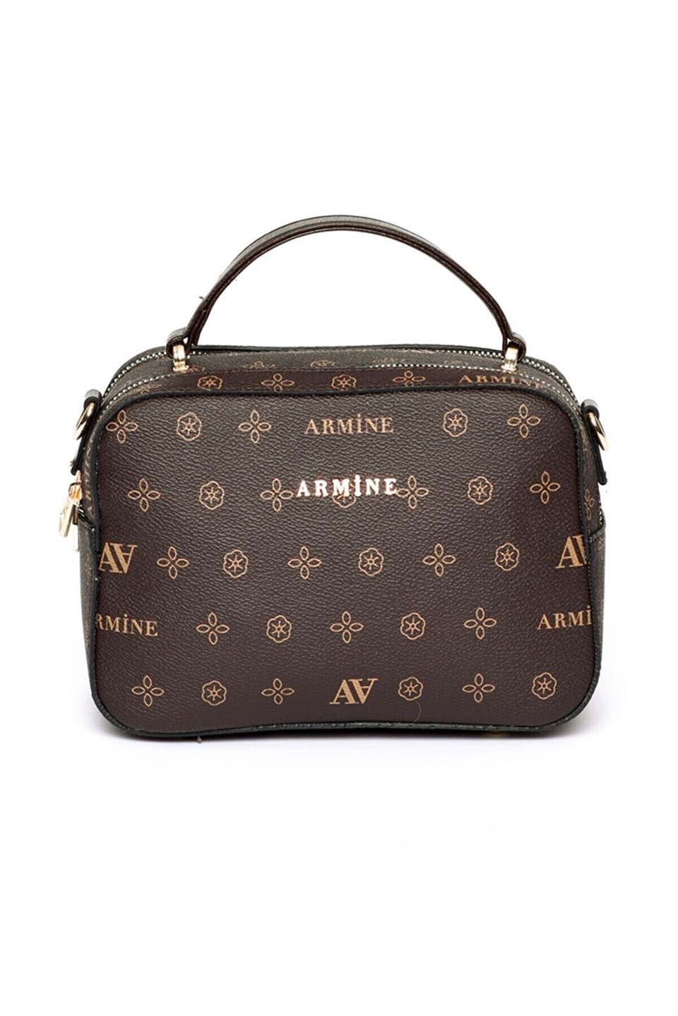 Armine Kahverengi Baskılı Çanta 248