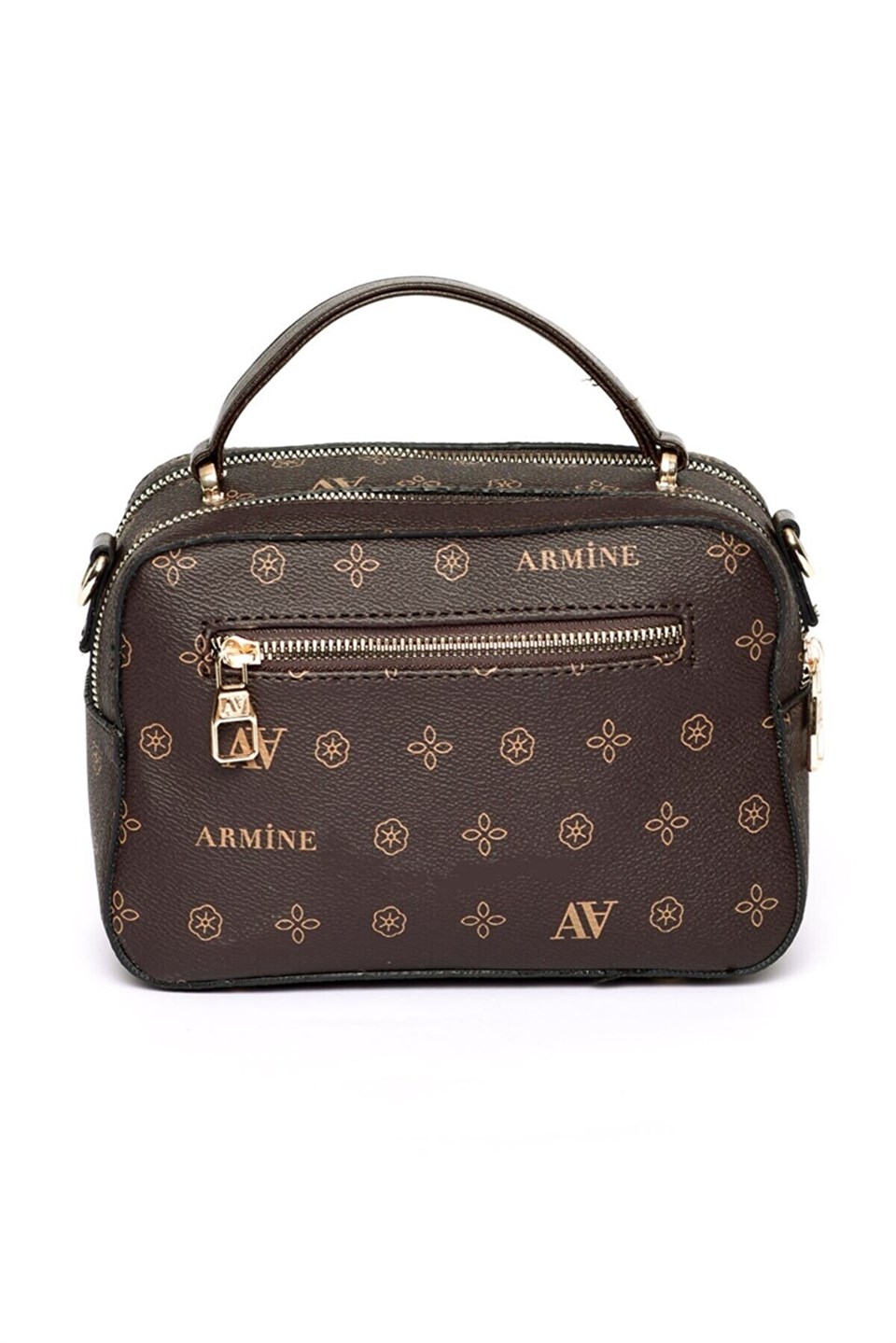 Armine Kahverengi Baskılı Çanta 248