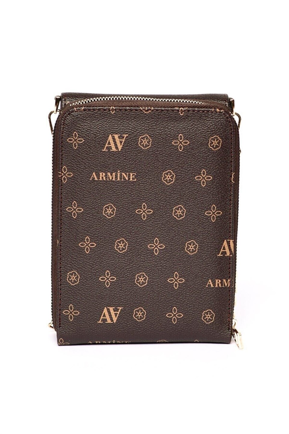 Armine Kahverengi Baskılı Çanta 266