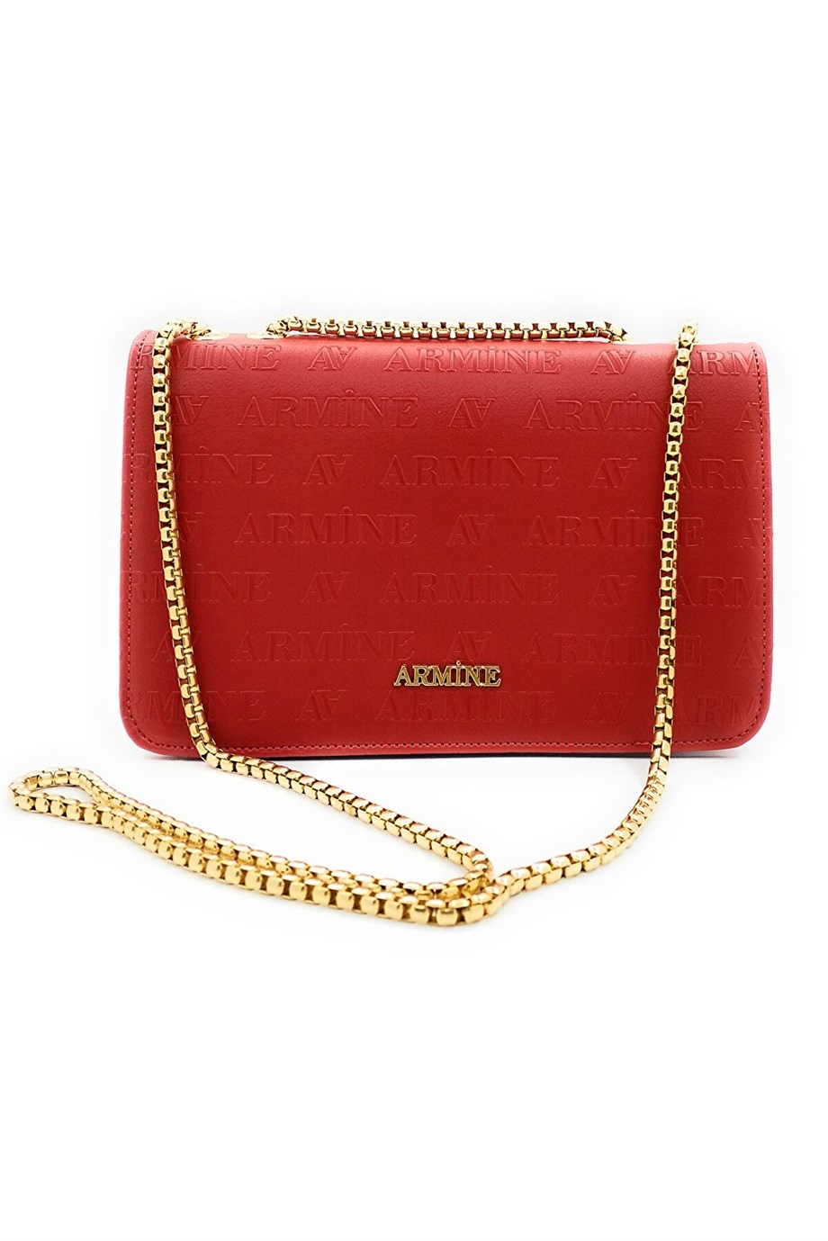 Armine Kırmızı Monogram Çanta 317