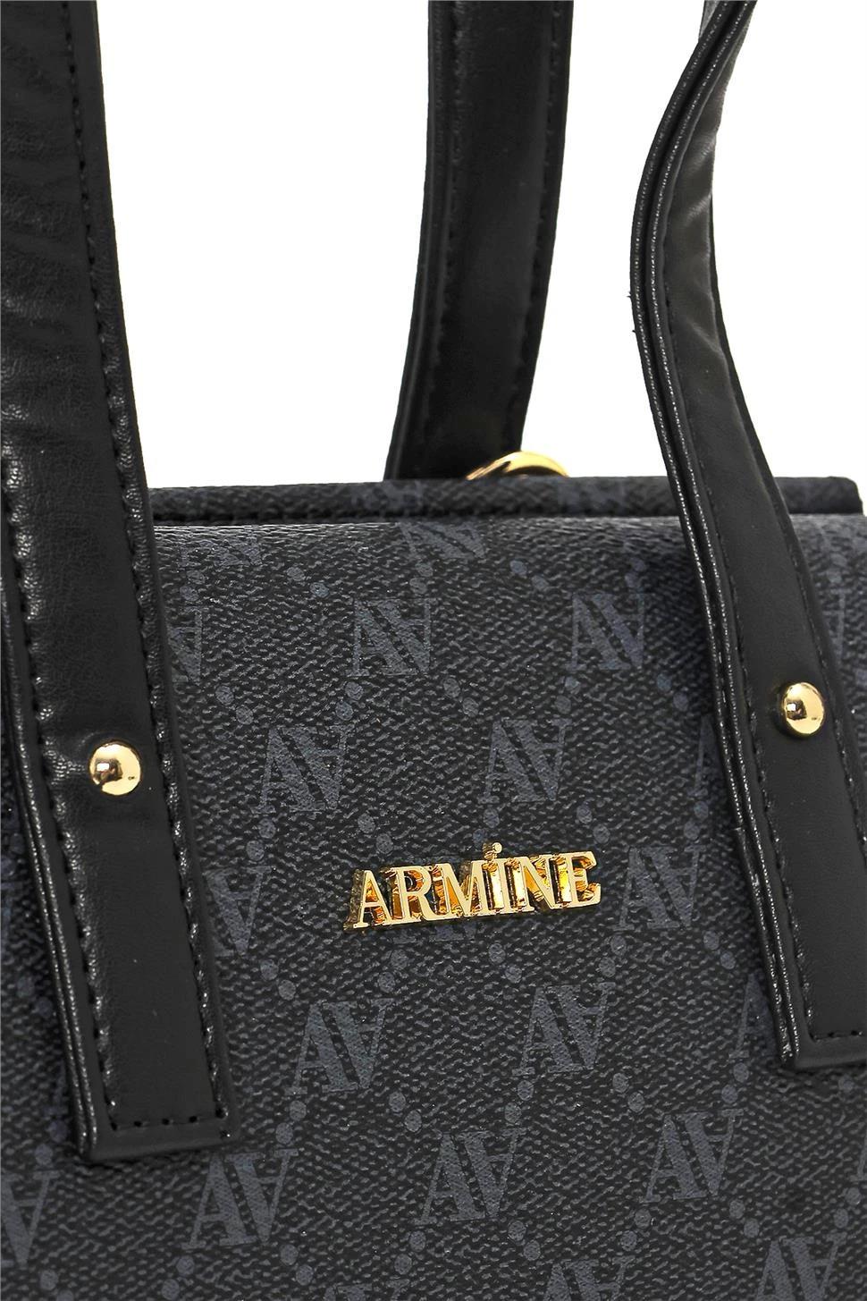 Armine Siyah Noktalı Çanta 350
