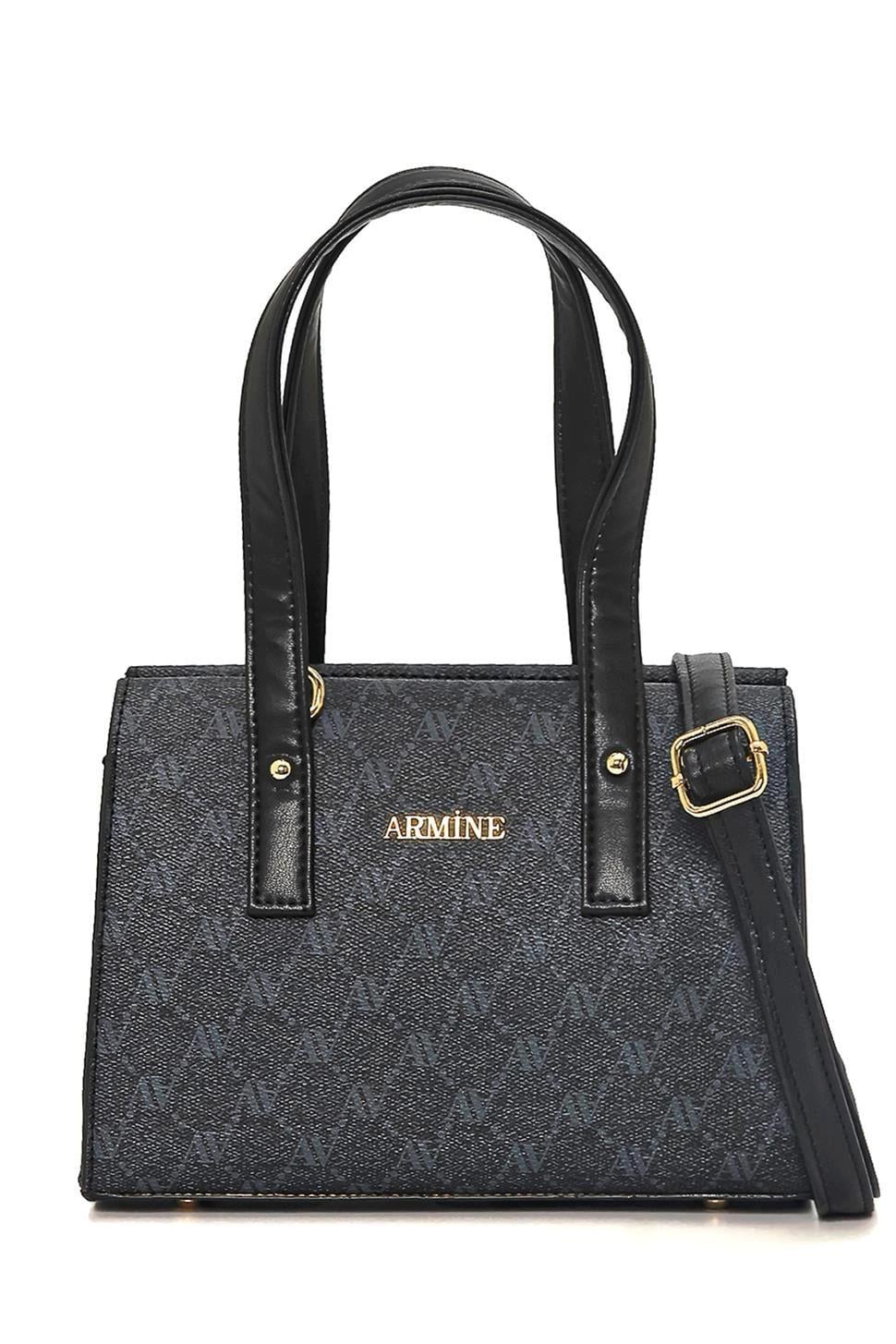 Armine Siyah Noktalı Çanta 350
