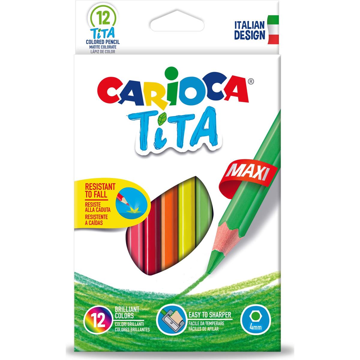 Carioca Tita Kuru Boya Kalemi 12'li