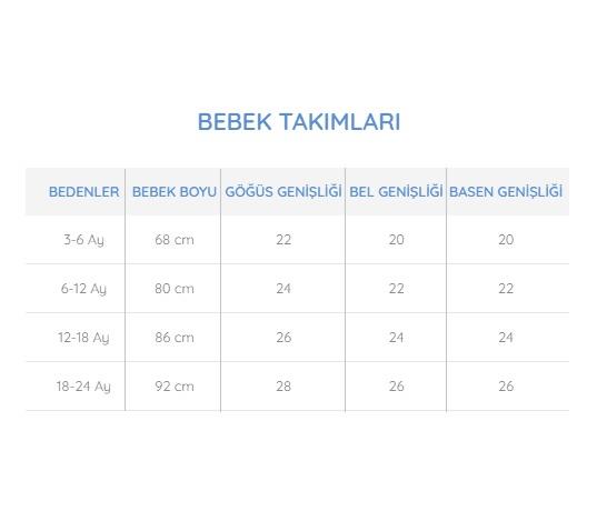 Deux Lapins 2li set – Bebek Body & Patikli Alt