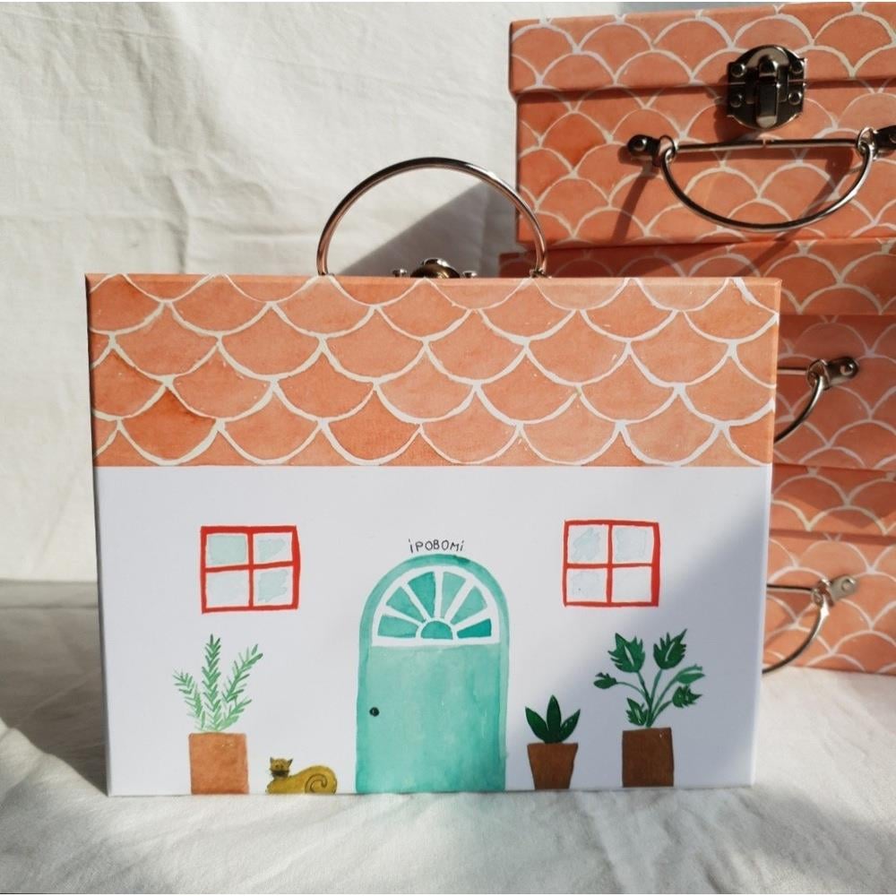 İpobomi Ballerina White Babet Beyaz | Oyun Evi Çantası ile