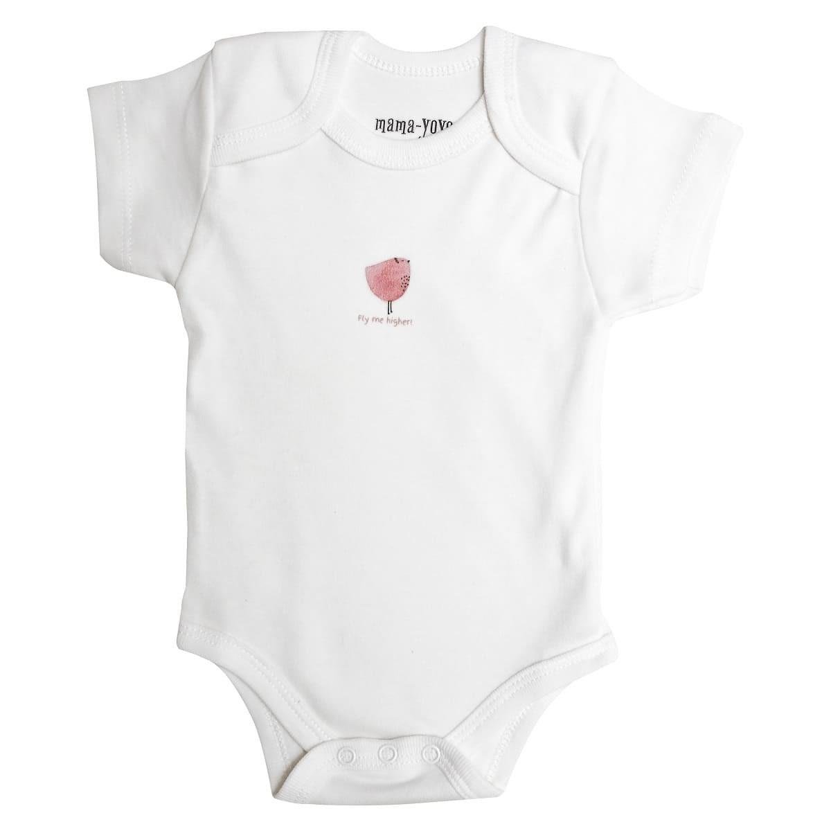 Mama Yoyo Kısa Kollu Body - Big Bird (Tombul Kuş)