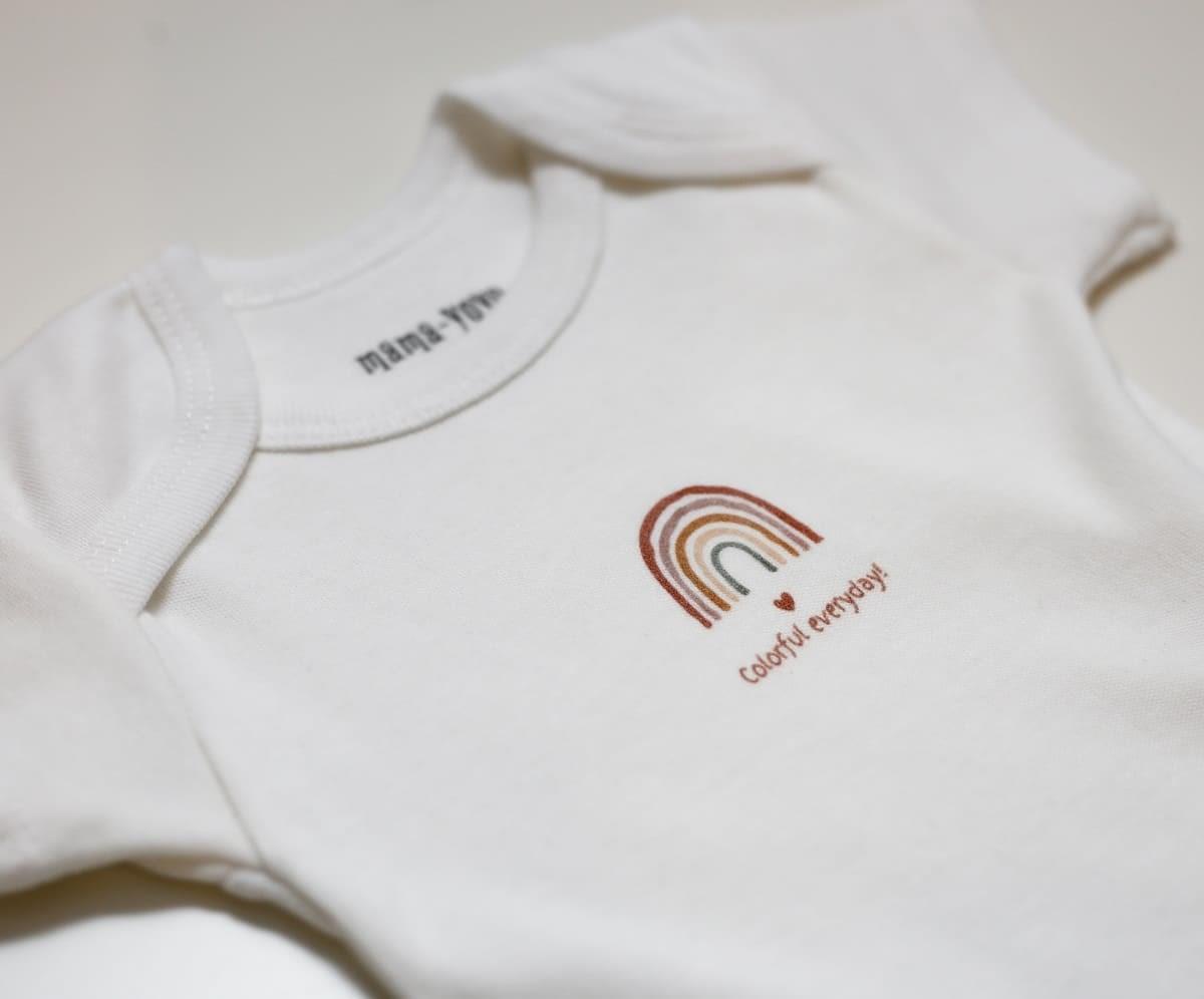 Mama Yoyo Kısa Kollu Body - Rainbow (Gökkuşağı)