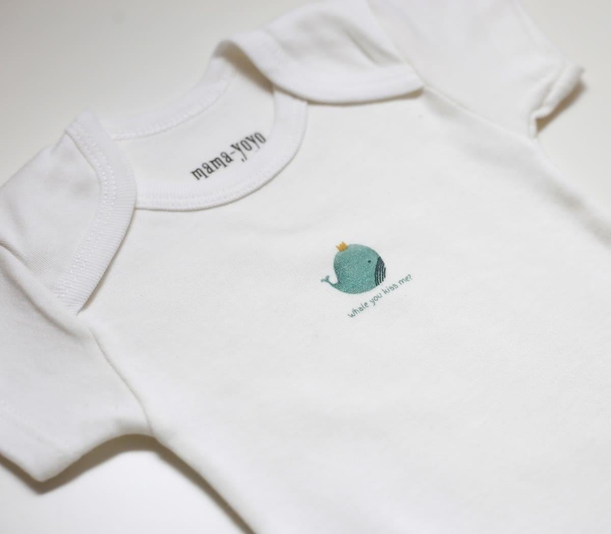 Mama Yoyo Kısa Kollu Body - Whaley (Tombul Balina)