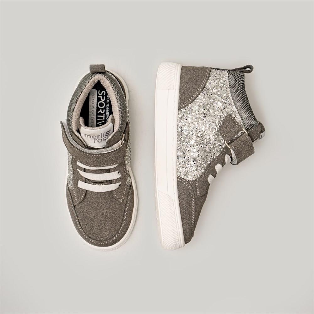 Merli&Rose Shine Bebek Botu | Gri