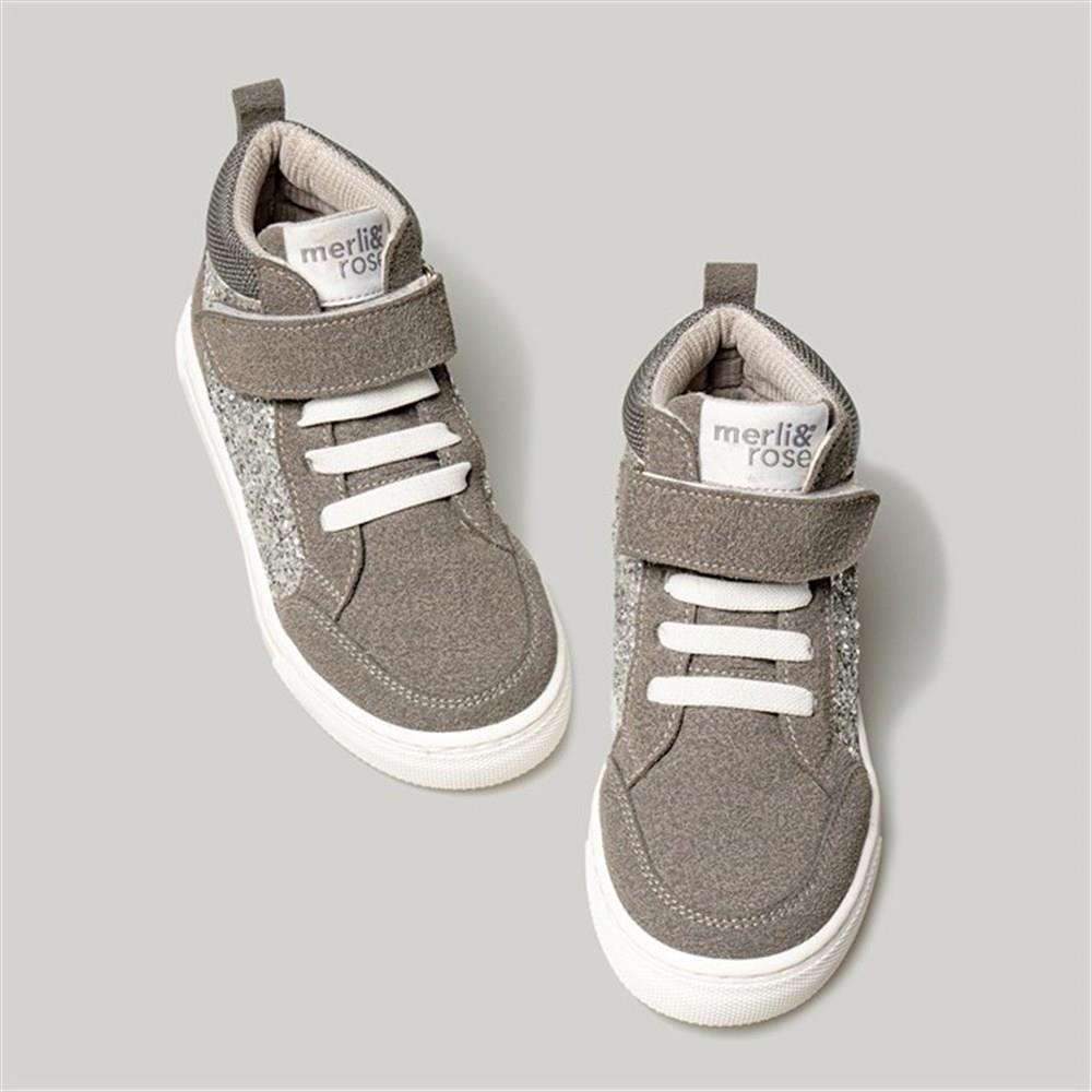 Merli&Rose Shine Bebek Botu | Gri