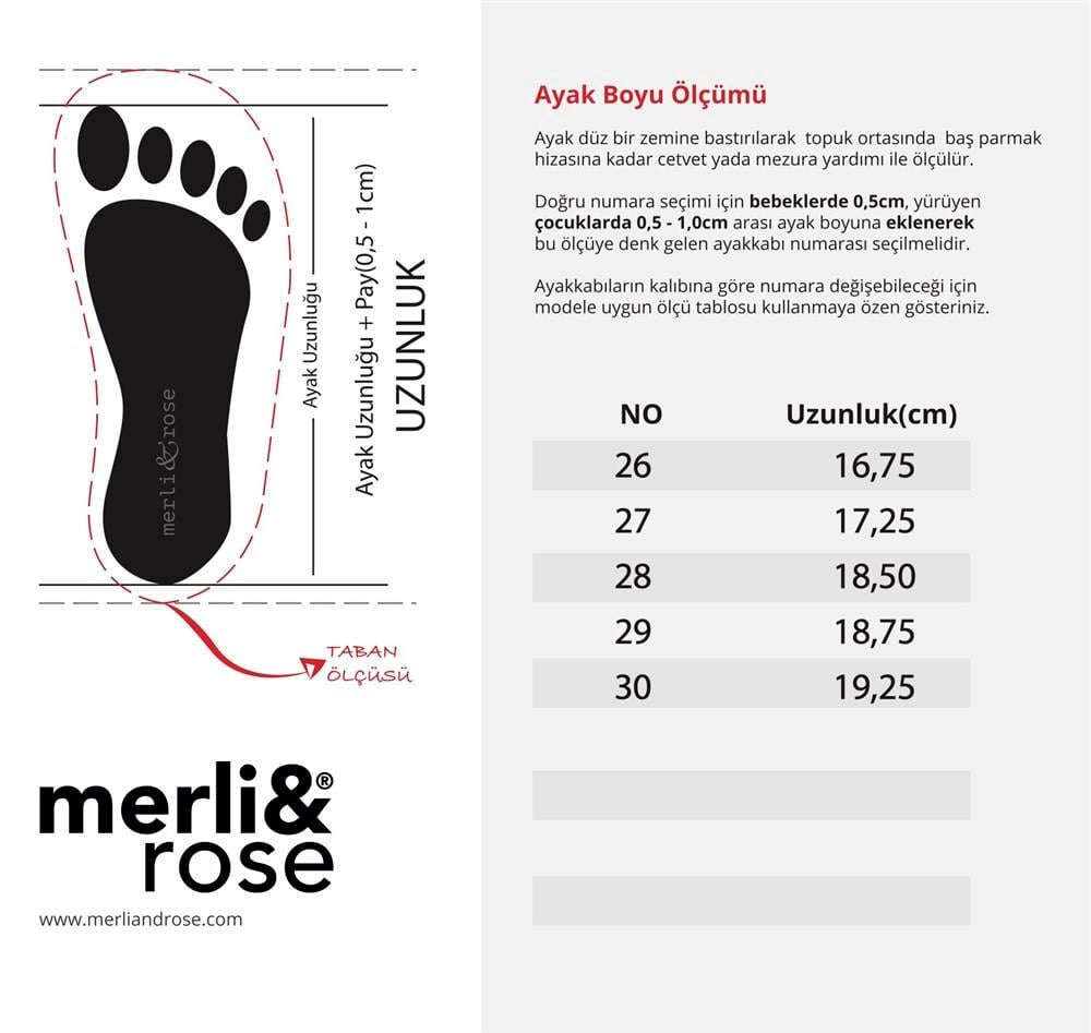 Merli&Rose Star Deri Sneaker | Kamuflaj