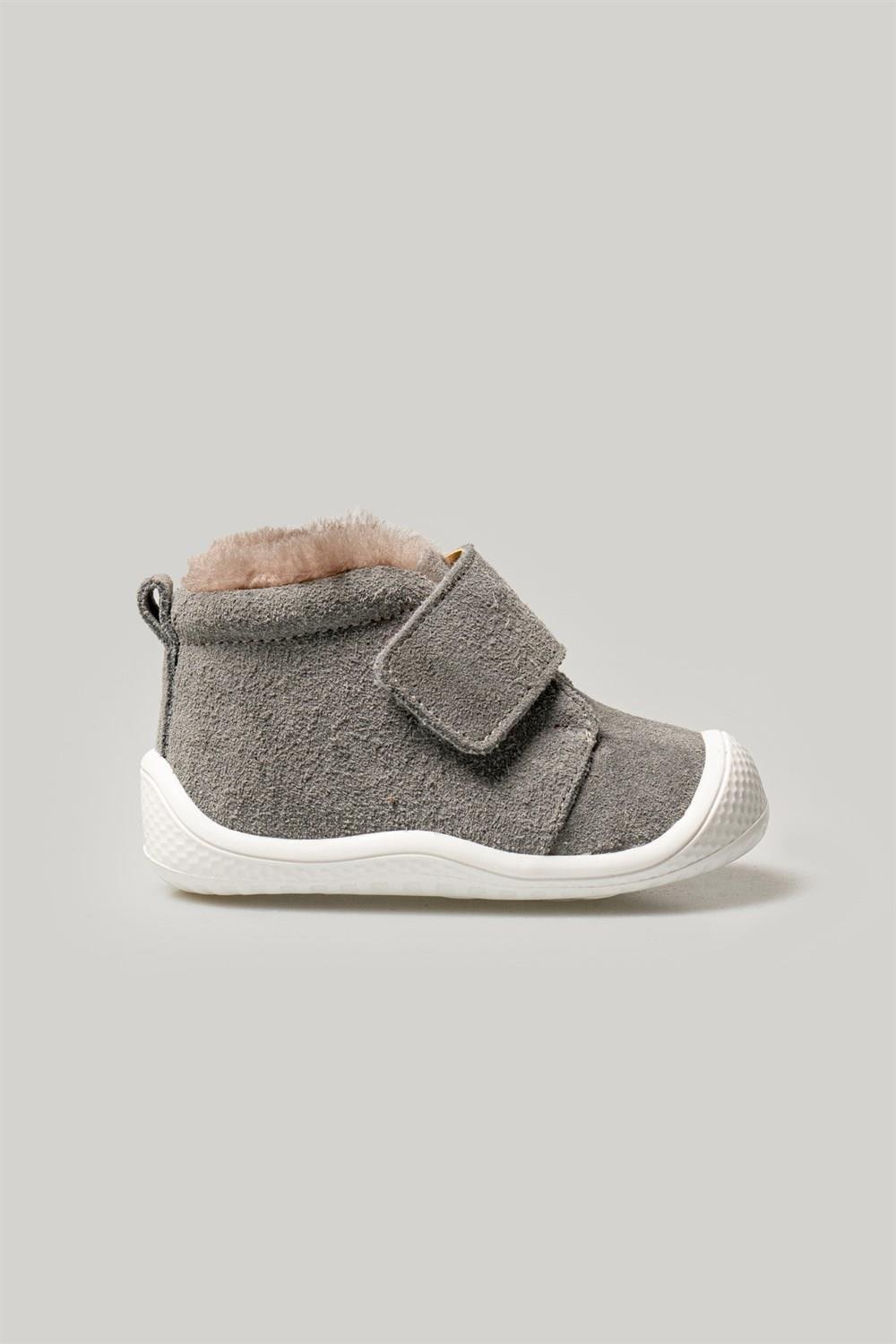 Merli&Rose Stride Kürklü İlk Adım Bot | Grey