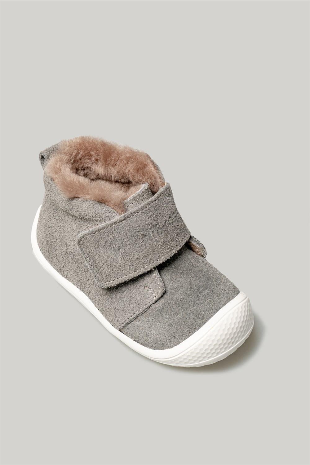 Merli&Rose Stride Kürklü İlk Adım Bot | Grey