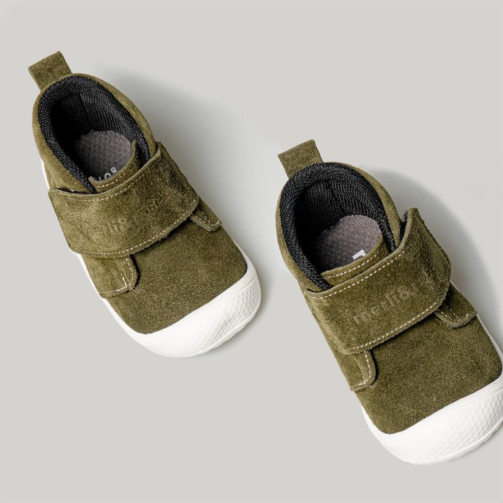 Merli&Rose Stride Süet İlk Adım Bot | Khaki
