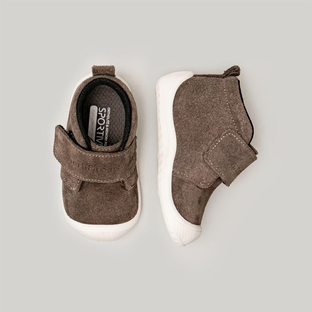 Merli&Rose Stride Süet İlk Adım Bot | Taupe