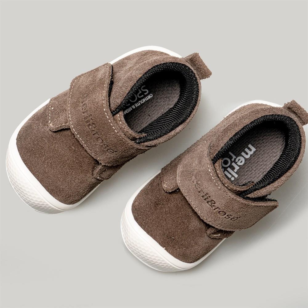 Merli&Rose Stride Süet İlk Adım Bot | Taupe