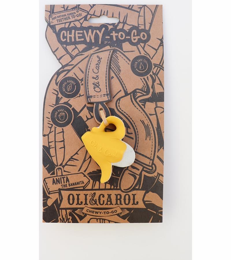 Oli&Carol Anita Muz Şeklinde Doğal Diş Kaşıyıcı