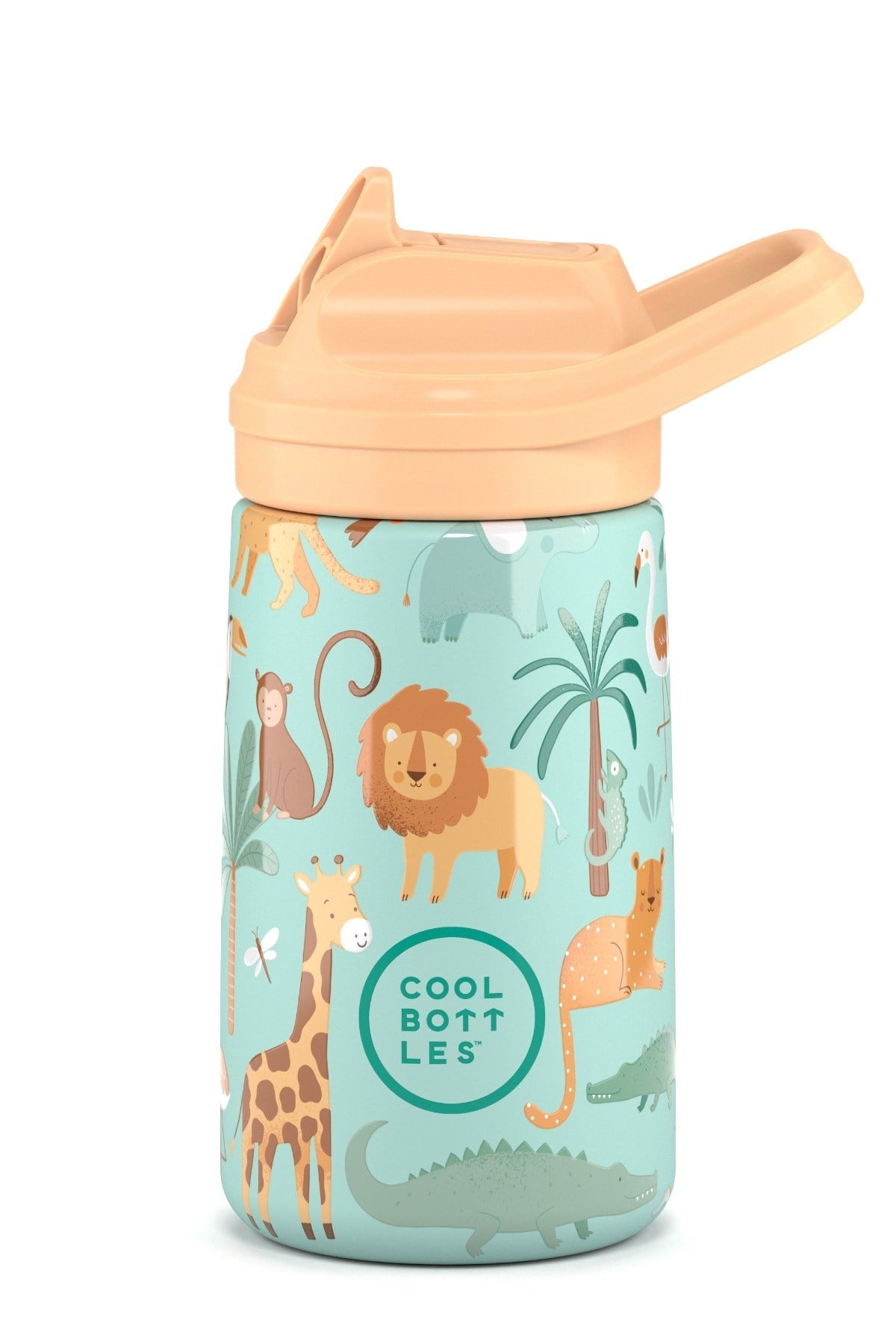Cool Bottles Erkek Bebek 350 ml WİLD CREW Bottle Su Yeşili