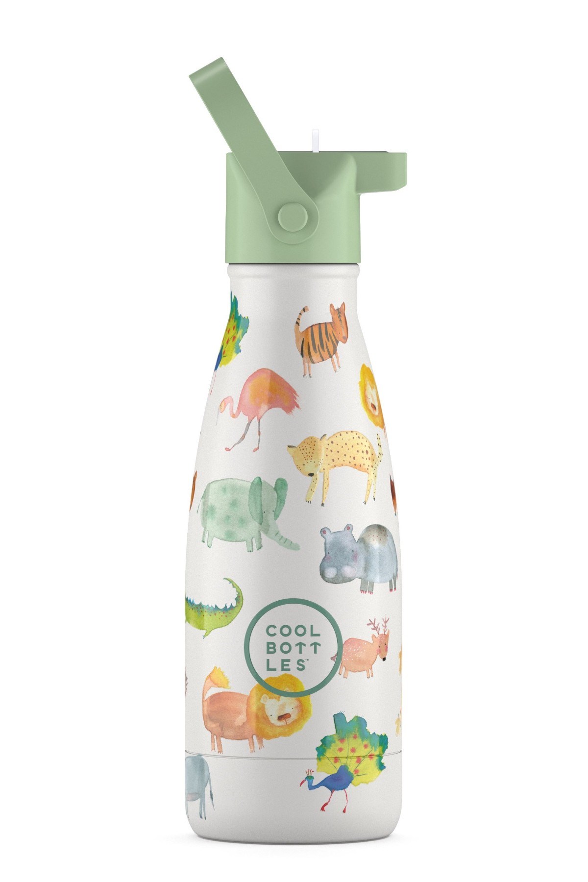 Cool Bottles Erkek Çocuk 260 ml AFRİCAN SAFARİ Bottle Krem