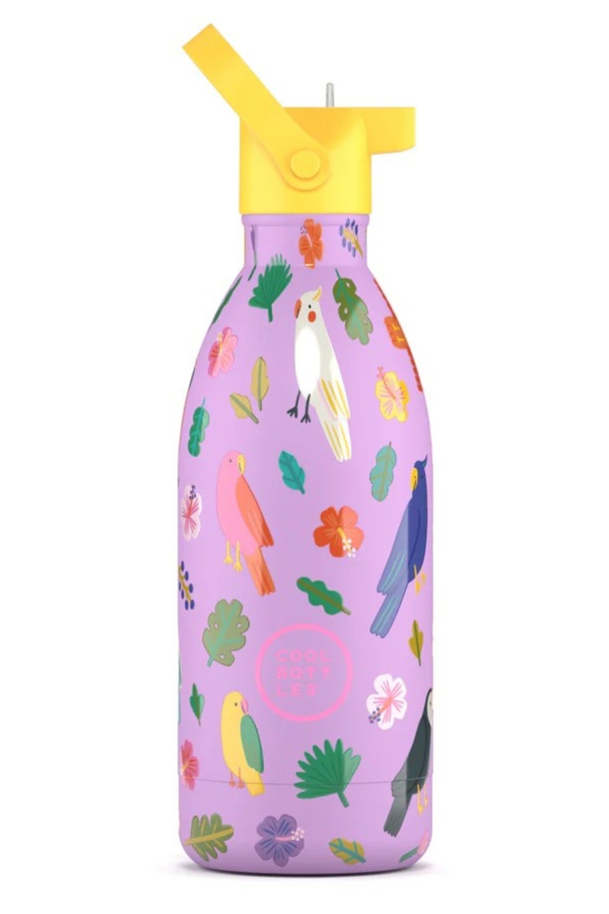 Cool Bottles Kız Çocuk 500 ml FLY FREE Bottle Mor