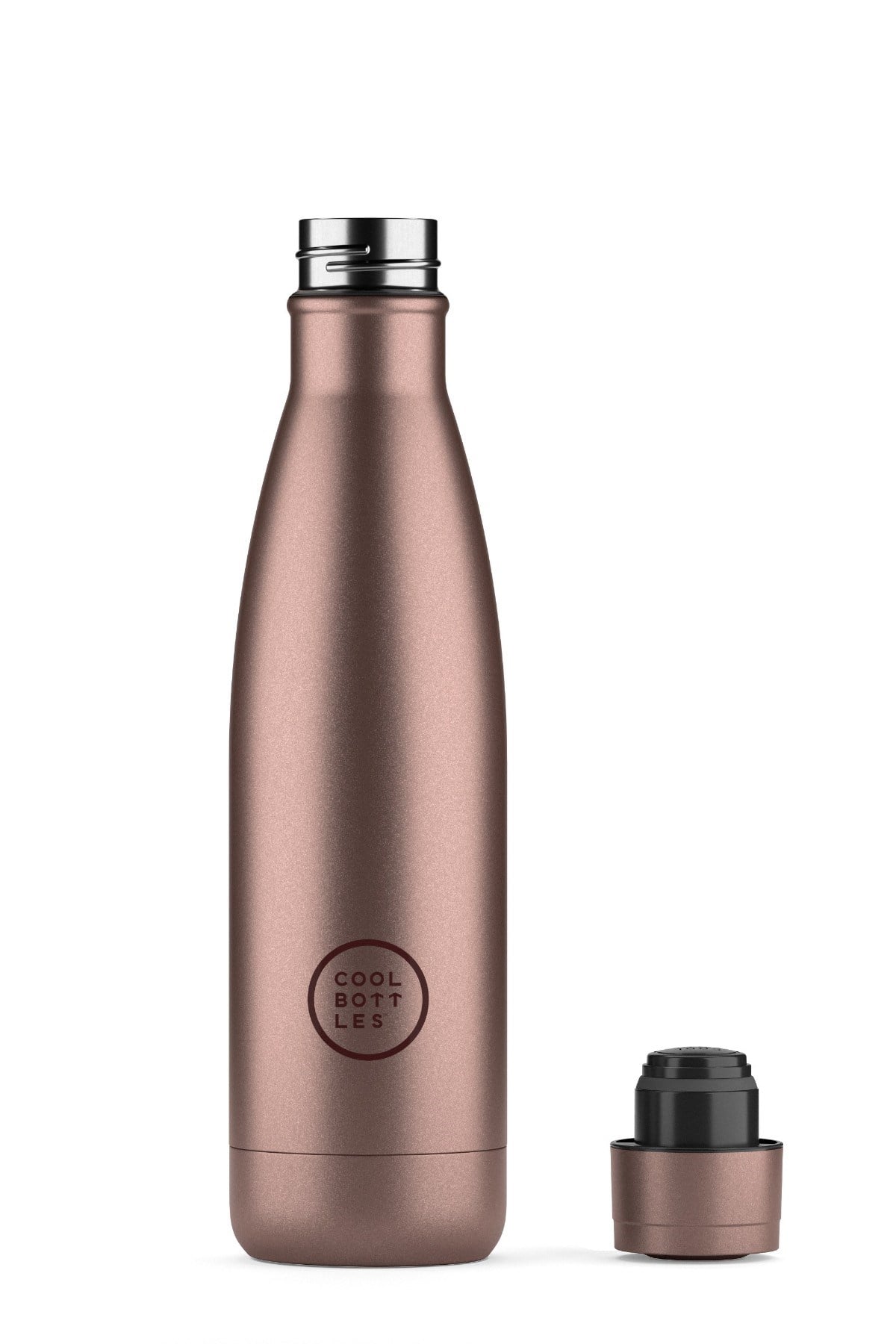 Cool Bottles Paslanmaz Çelik 500 ml METALLİC ROSE Bottle Metalic
