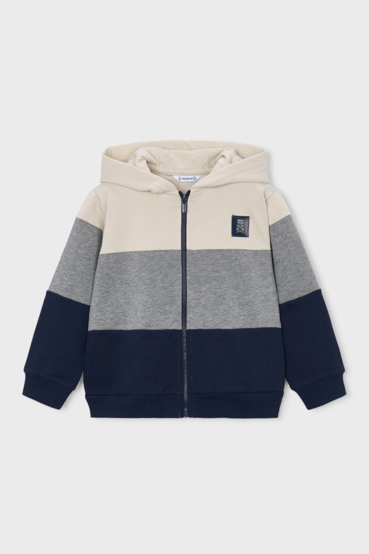 Mayoral Erkek Çocuk 3-9 Yaş Renk Bloklu Üçlü Eşofman Takımı Lacivert