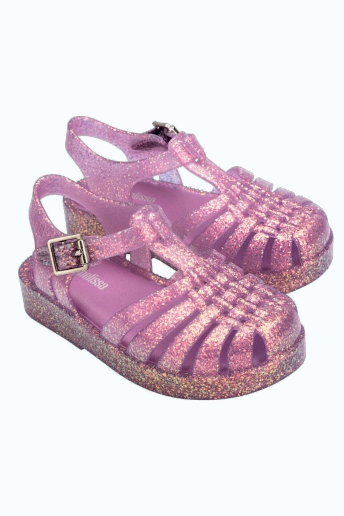 Mini Melissa Kız Çocuk 22-27 Numara Possession Shiny Sandalet Mor