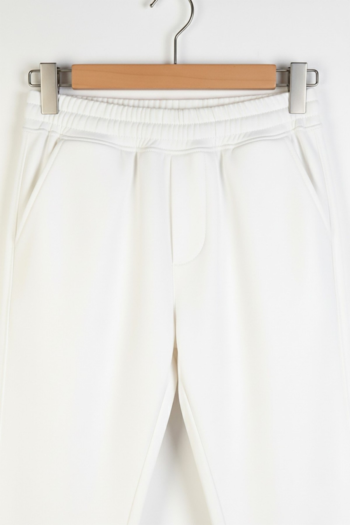 Mojo Erkek Çocuk 4-9 Yaş Pamuklu Gabardin Pantolon Beyaz