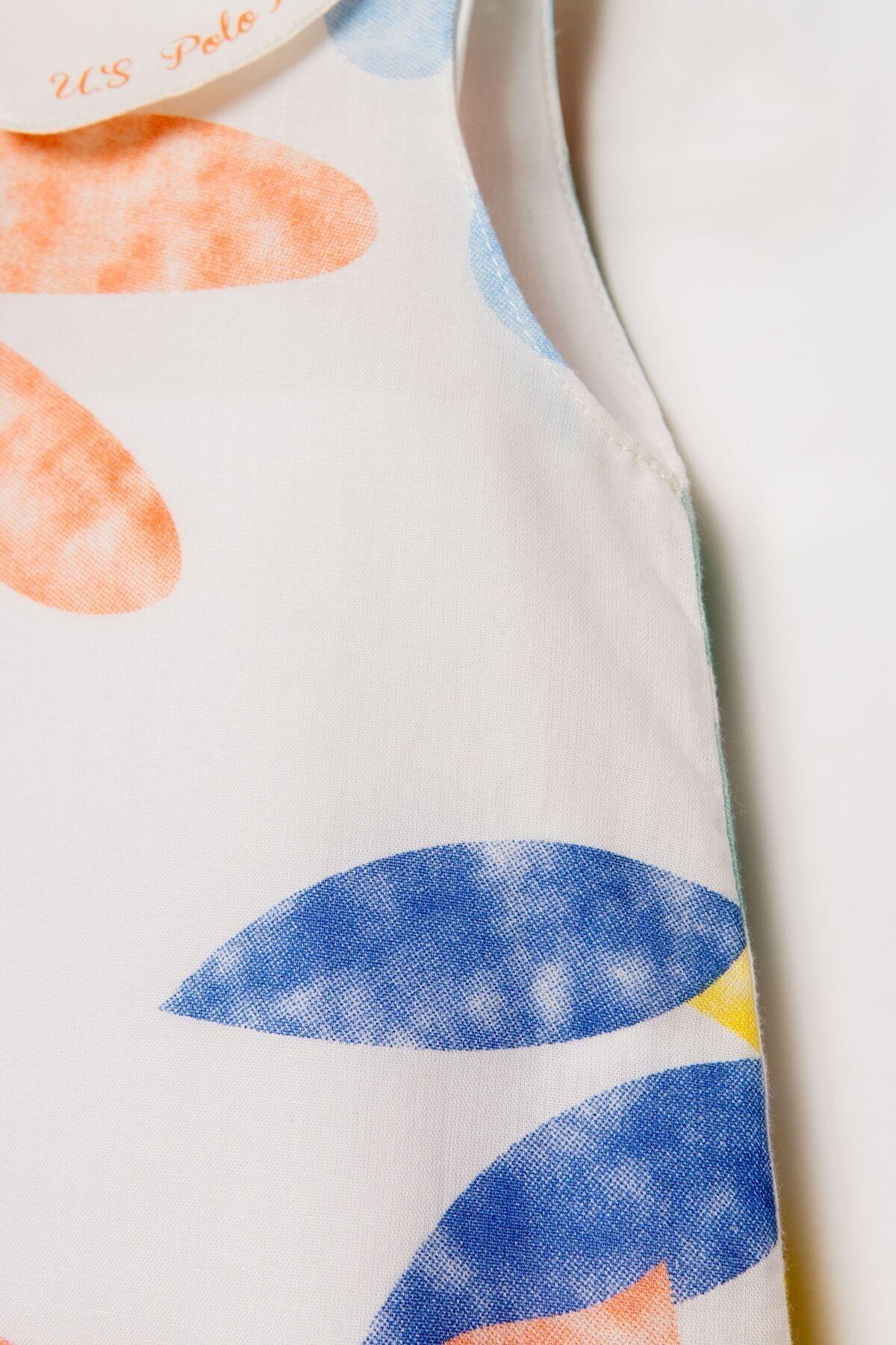 U.S. Polo Kız Bebek 6-36 Ay Çiçek Desenli Elbise Renkli