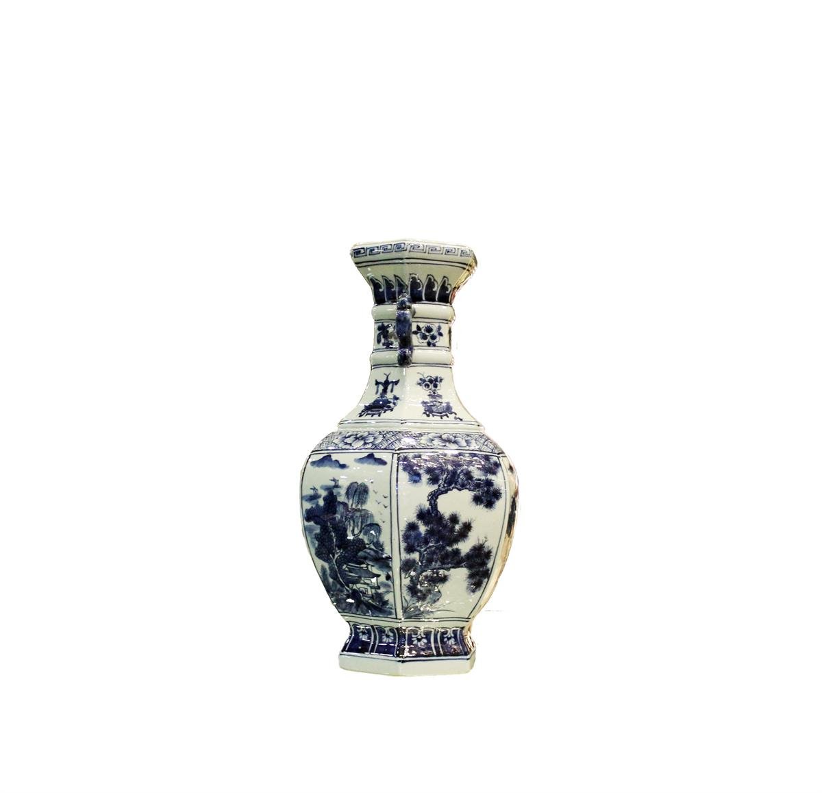 Design of LuxuryDESIGN OF LUXURYM-0052261QD-JDZ-20226 ISANA BLUE BLANC VAZO 45X24X24