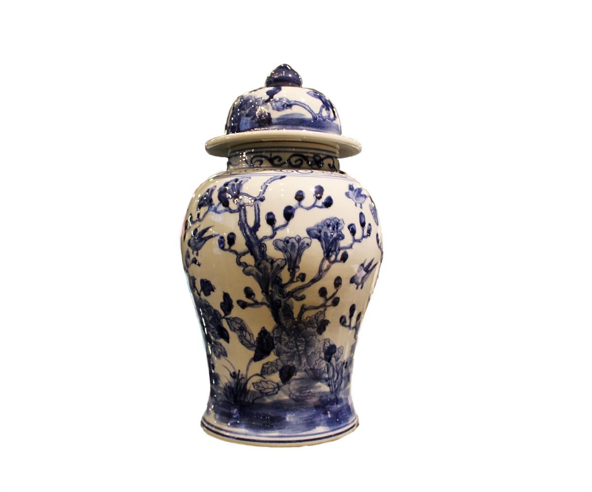 Design of LuxuryDESIGN OF LUXURYM-0052311QD-JDZ-20240 SELVA BLUE BLANC VAZO 39X23X23