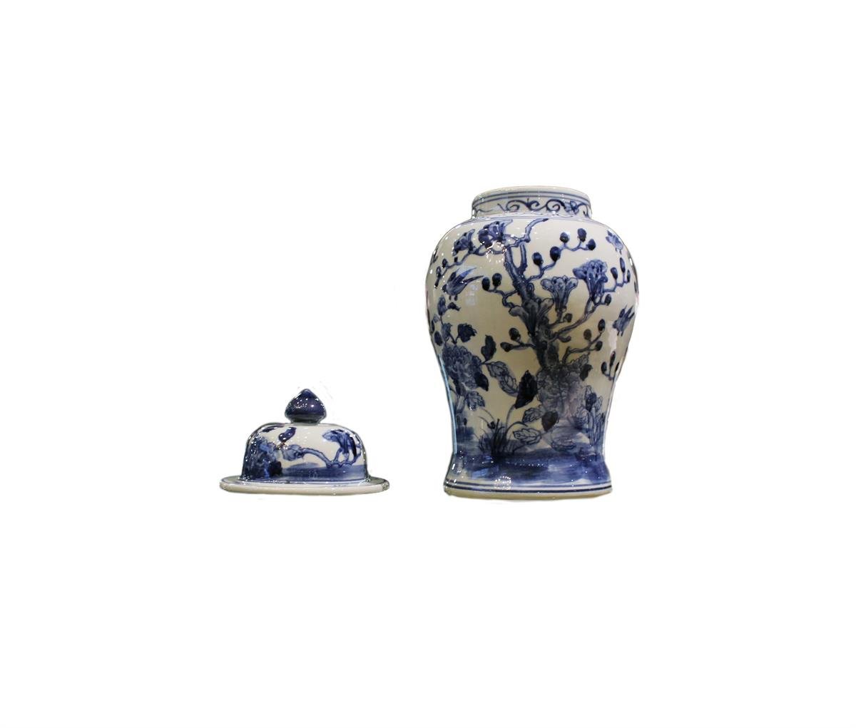 Design of LuxuryDESIGN OF LUXURYM-0052311QD-JDZ-20240 SELVA BLUE BLANC VAZO 39X23X23