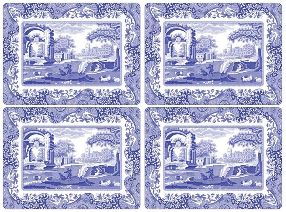 Design of LuxuryNORMALRW.X0010648337Blue Italian Amerikan Servis 4'lü