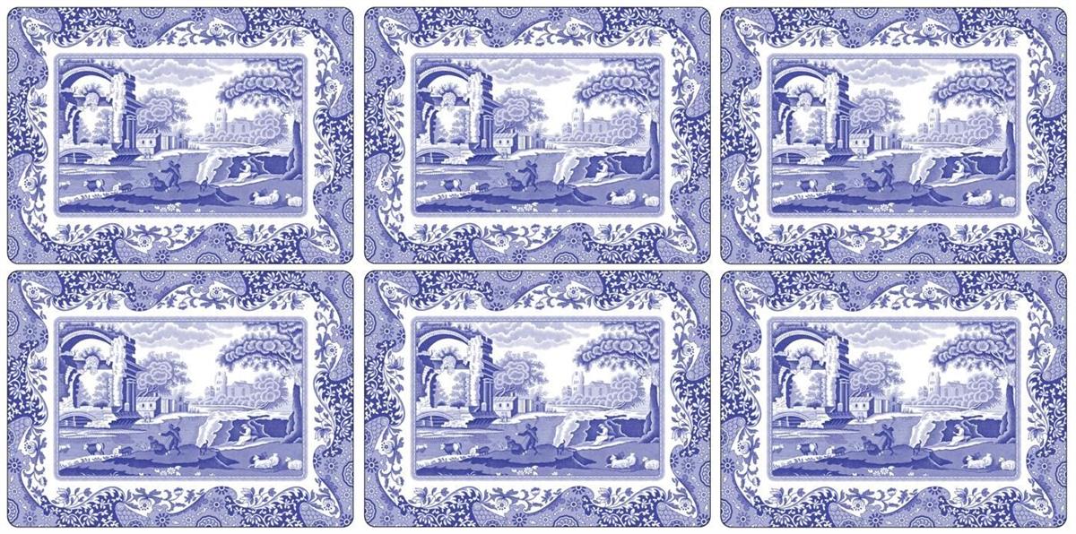 Design of LuxuryNORMALRW.X0010568337BLUE ITALIAN AMERİKAN SERVİS 6 LI