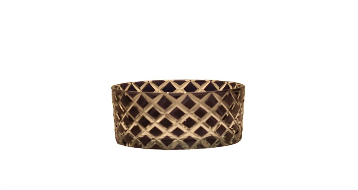 Design of LuxuryDESIGN OF LUXURYM-005085BYKZ CAM DİK DEKOR AYAKSIZ KASE | designofluxury.com.tr BYKZ CAM DİK DEKOR AYAKSIZ KASE