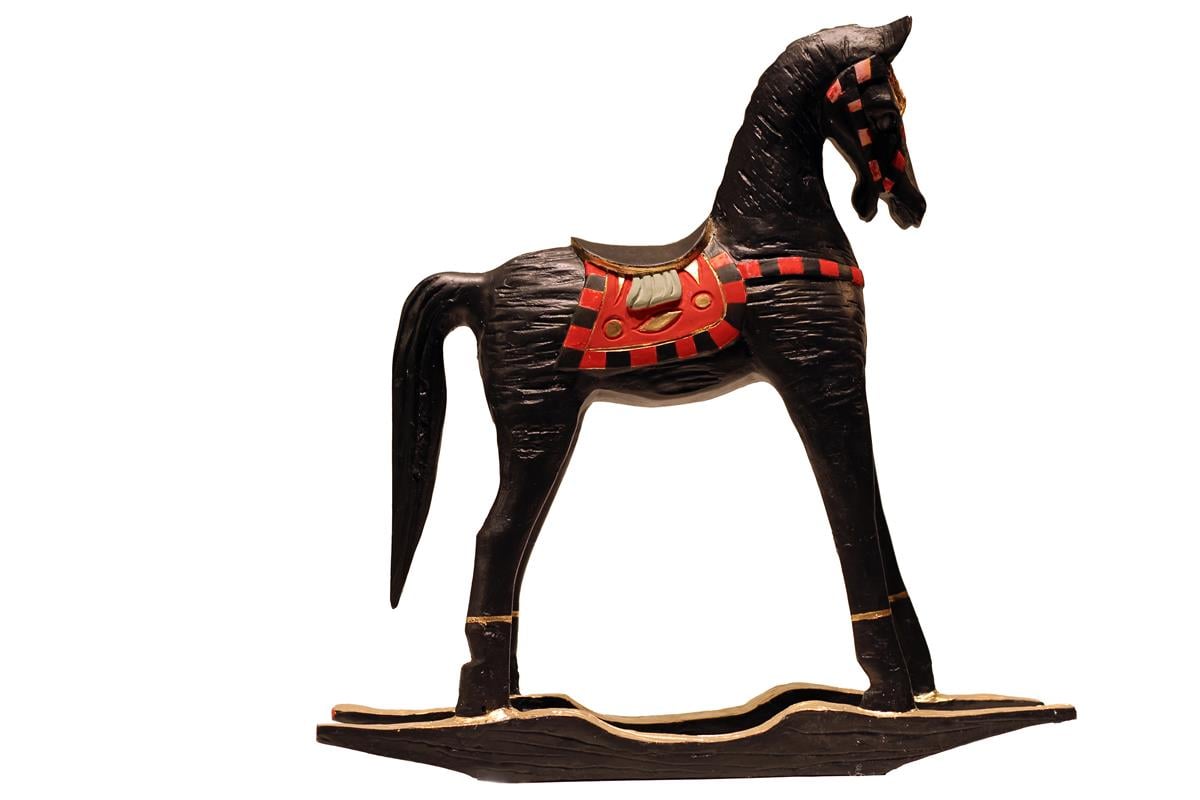 Design of LuxuryDESIGN OF LUXURYM-004488DL KIZAKLI AT | designofluxury.com.tr EL EMEĞİ KIZAKLI AT