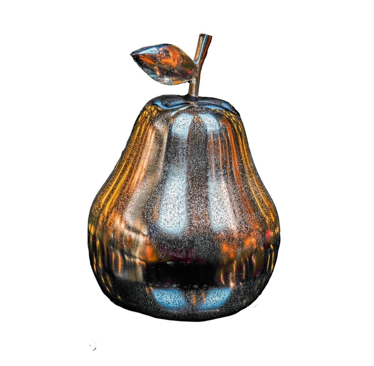 Design of LuxuryDESIGN OF LUXURYM-0028991VB-26190L POIRES 30 cm Sılver Büyük Boy Armut Desen Dekoratif | designofluxury.com.tr POIRES  Sılver Desen Dekoratif Büyük Boy Armut  30 cm - 1VB-26190L