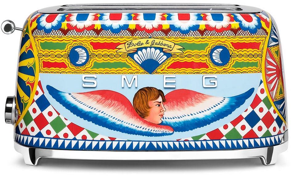Design of LuxurySMEGTSF02DGEUSMEG Dolce & Gabbana Toaster 2x2 dilim