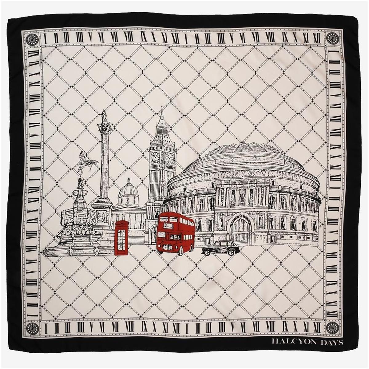 Design of LuxuryHALCYON DAYSSALON02SS90HALCYON DAYS The London Icons - 90x90 - 100% Silk - Scarf