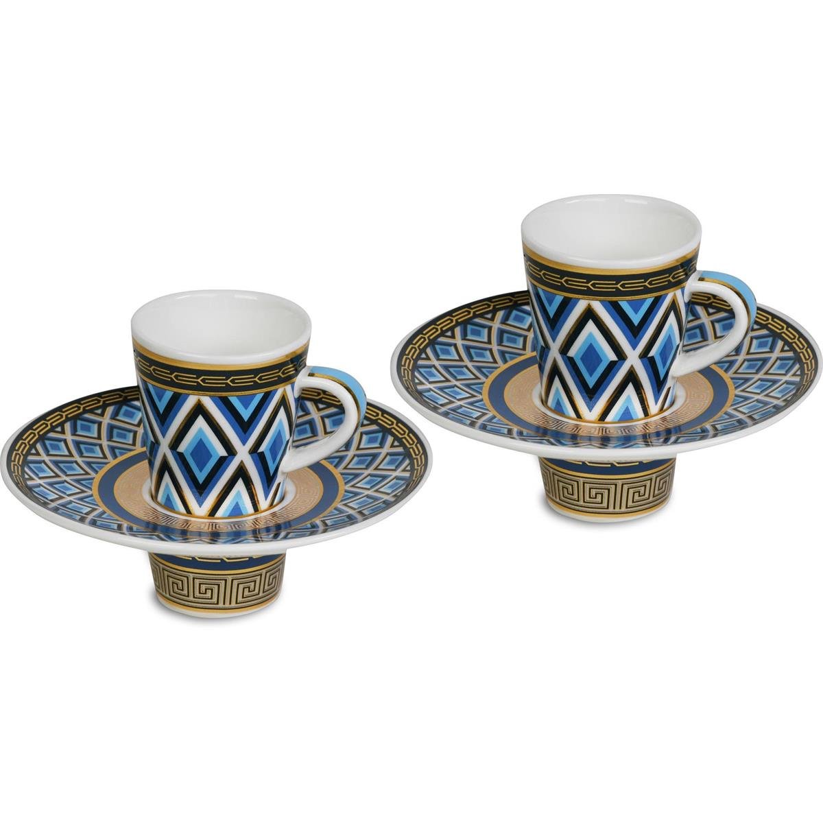 Design of LuxuryBACI MİLANO5COF.FIF015. Cadde Mavi İkili Kahve Fincanı Seti | designofluxury.com.tr 5. Cadde Mavi İkili Kahve Fincanı Seti