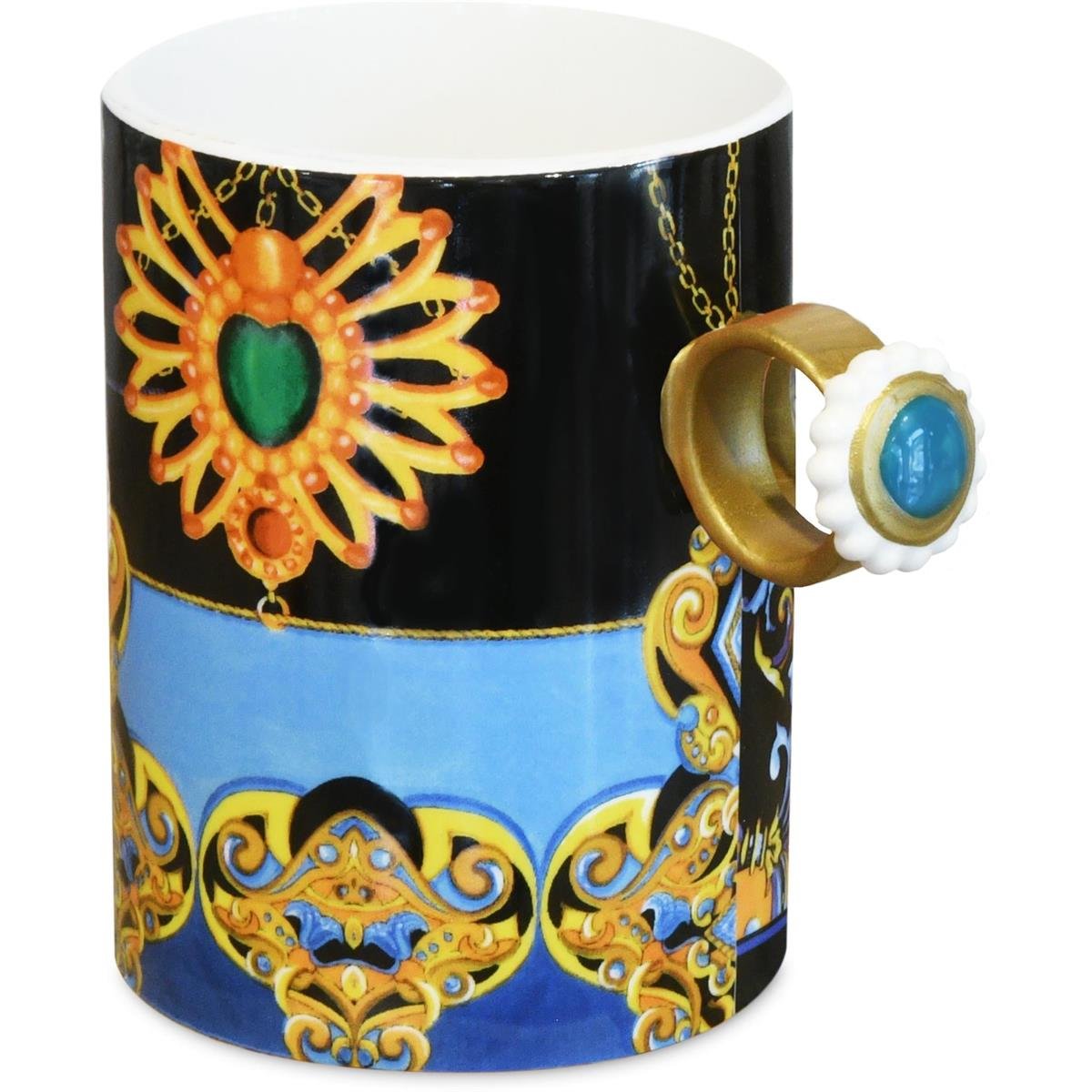 Design of LuxuryBACI MİLANOCOF.GIO02Gio Mavili Türk Kahve Fincanı, Siyah, H 6,5 CM | designofluxury.com.tr Gio Mavili Türk Kahve Fincanı, Siyah, H 6,5 CM