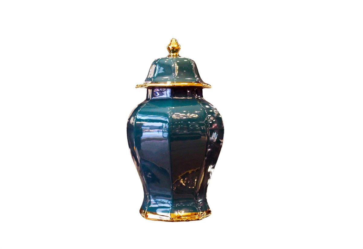 Design of LuxuryDESIGN OF LUXURYM-0052821QD-WW71L HEXAGON YEŞİL BÜYÜK KÜP 25X25X48 CM