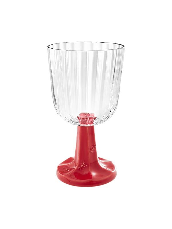 Design of LuxuryBORDALLO65031257BORDALLO  PATIO RED Goblet Red Stem 362 ml