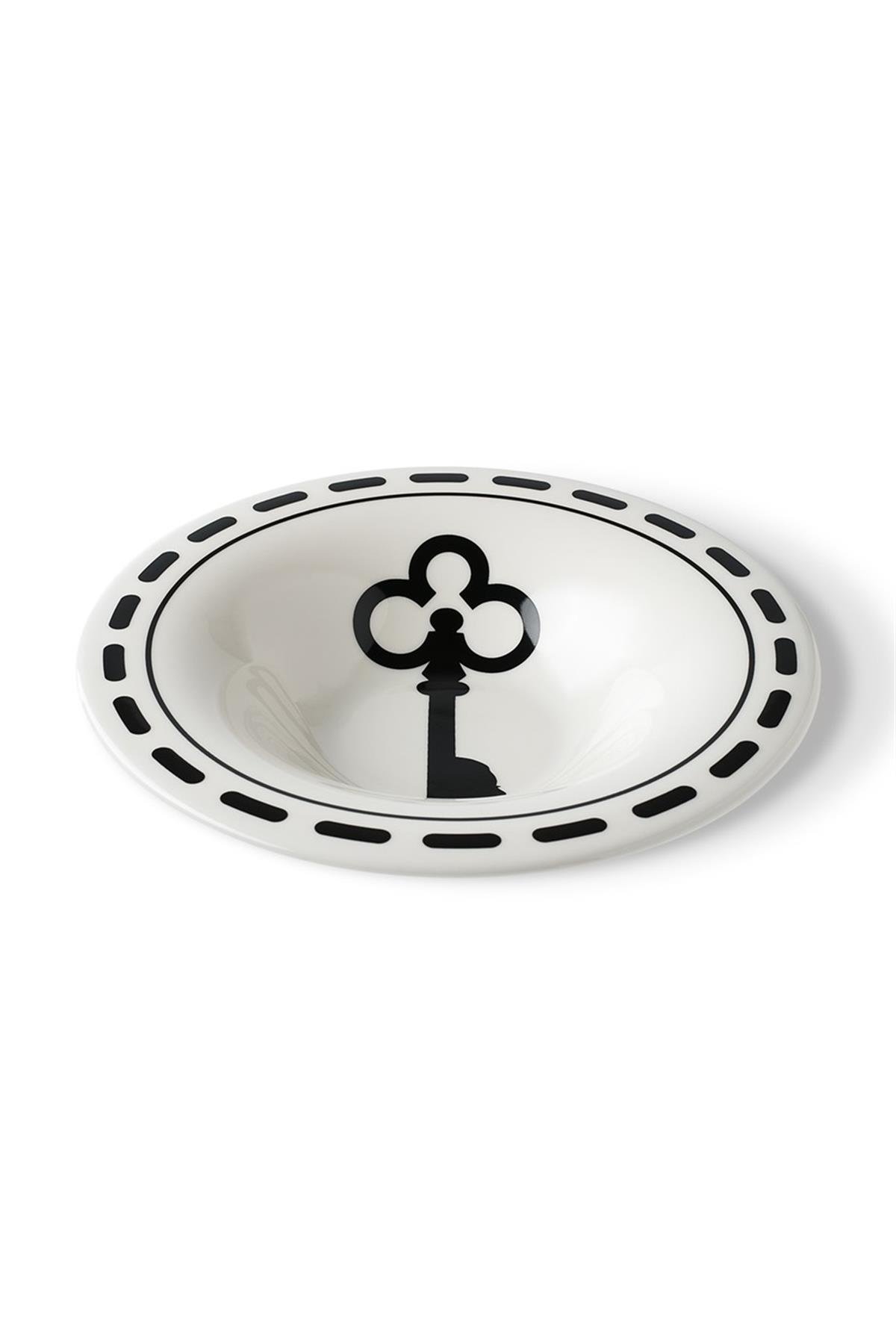 Design of LuxuryBUALH28254210102BUALH BU21010B Bualh Sign Porselen 27 Cm Çukur Tabak