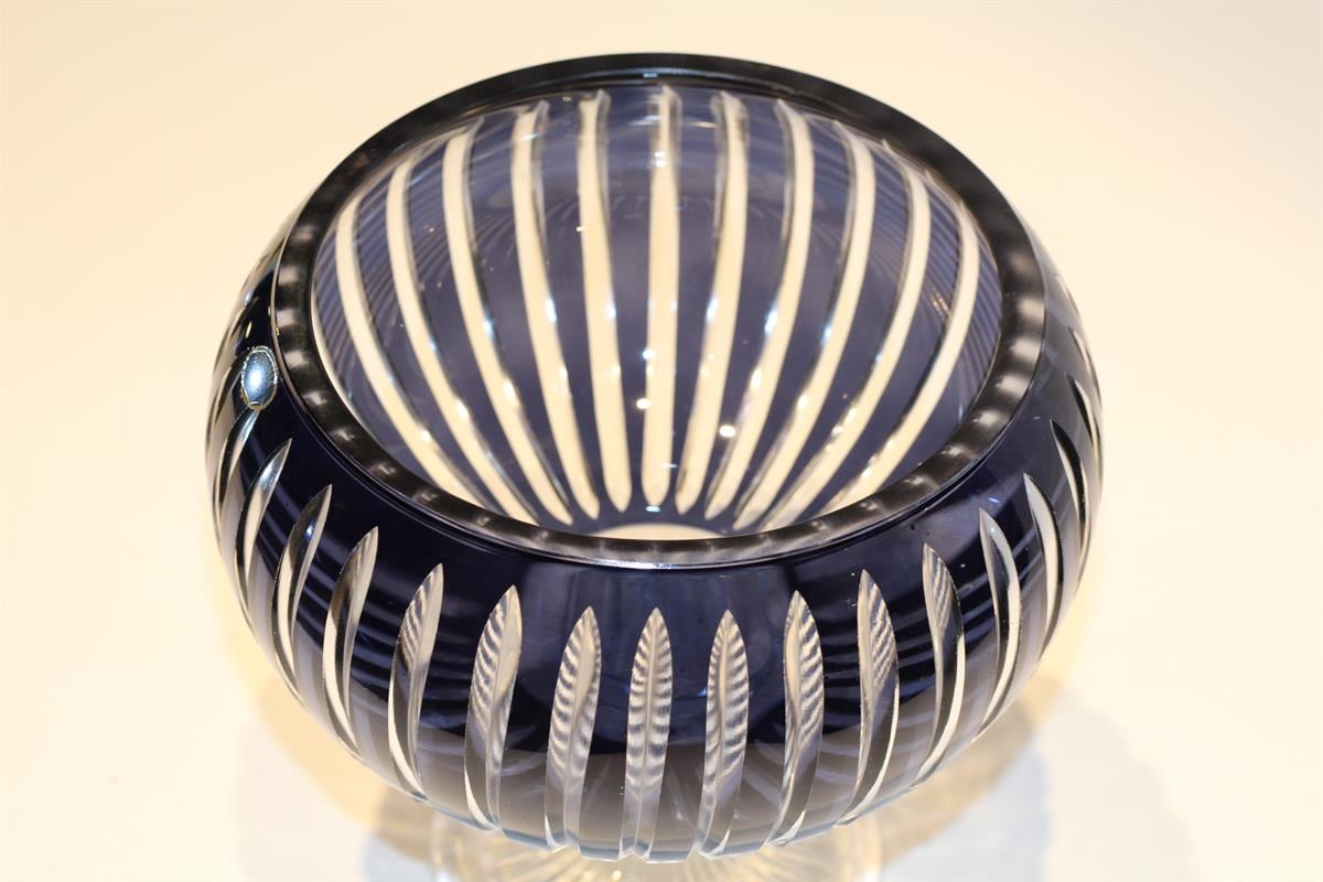 Design of LuxuryDESIGN OF LUXURYM-005084BYKZ CAM DİK DEKOR AYAKLI KASE | designofluxury.com.tr DİK DEKOR AYAKLI KASE