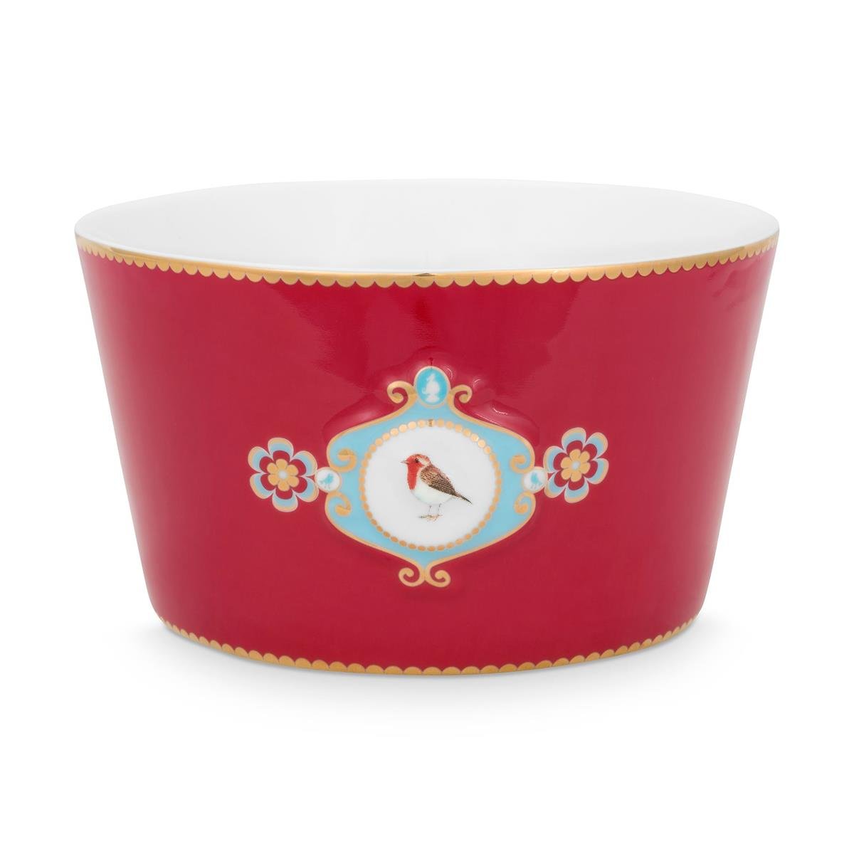 Design of LuxuryPİP STUDİO51003158Love Bird Kase 15 Cm, Kırmızı | designofluxury.com.tr Love Bird Kase 15 Cm, Kırmızı