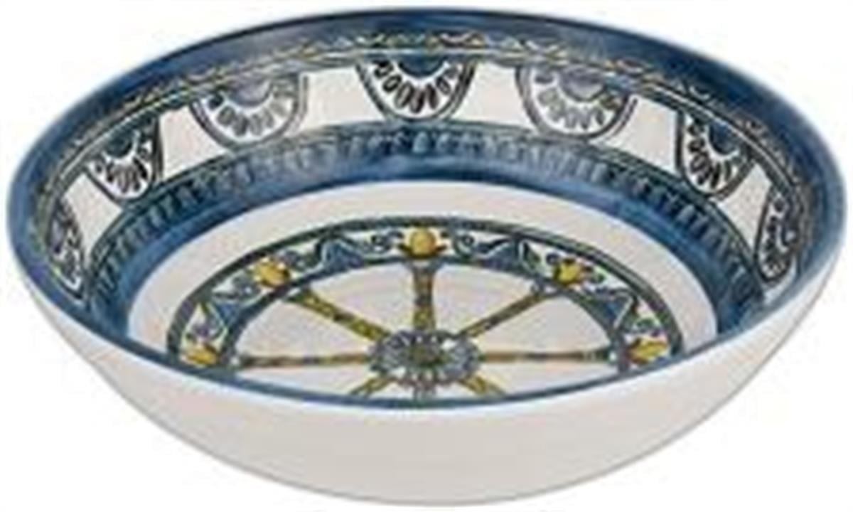 Design of LuxuryBACI MİLANOBMPL2.BRM01Mavi Barok Çorba veya Salata Kase 23 Cm | designofluxury.com.tr Mavi Barok Çorba veya Salata Kase 23 Cm