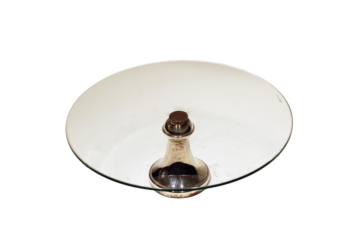 Design of LuxuryDESIGN OF LUXURYM-002127RIVA3043 SANUR ORTA BOY GÜMÜŞ AYAKLI KE | designofluxury.com.tr SANUR ORTA BOY GÜMÜŞ AYAKLI KEK STANDI-RIVA3043