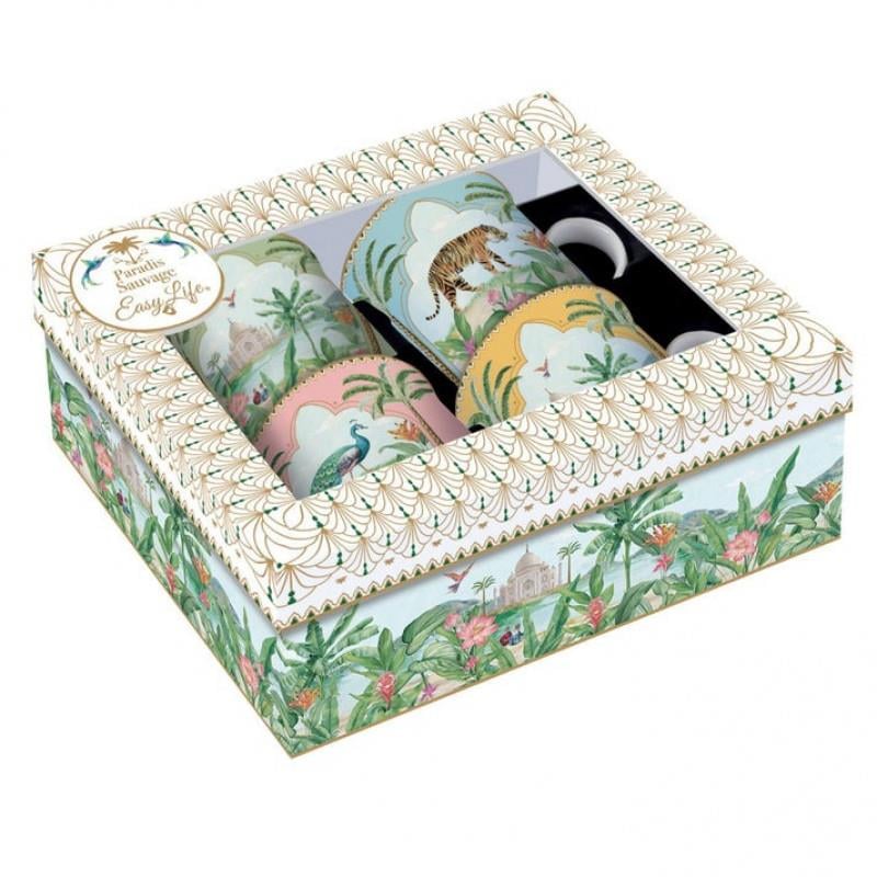 Design of LuxuryEASY LİFE0179 PASAEASY LİFE PARADISE SAUVAGE 300 ML 4LÜ KUPA